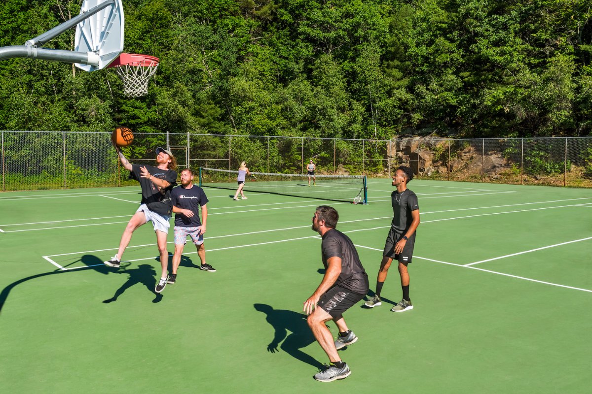 Basketball court