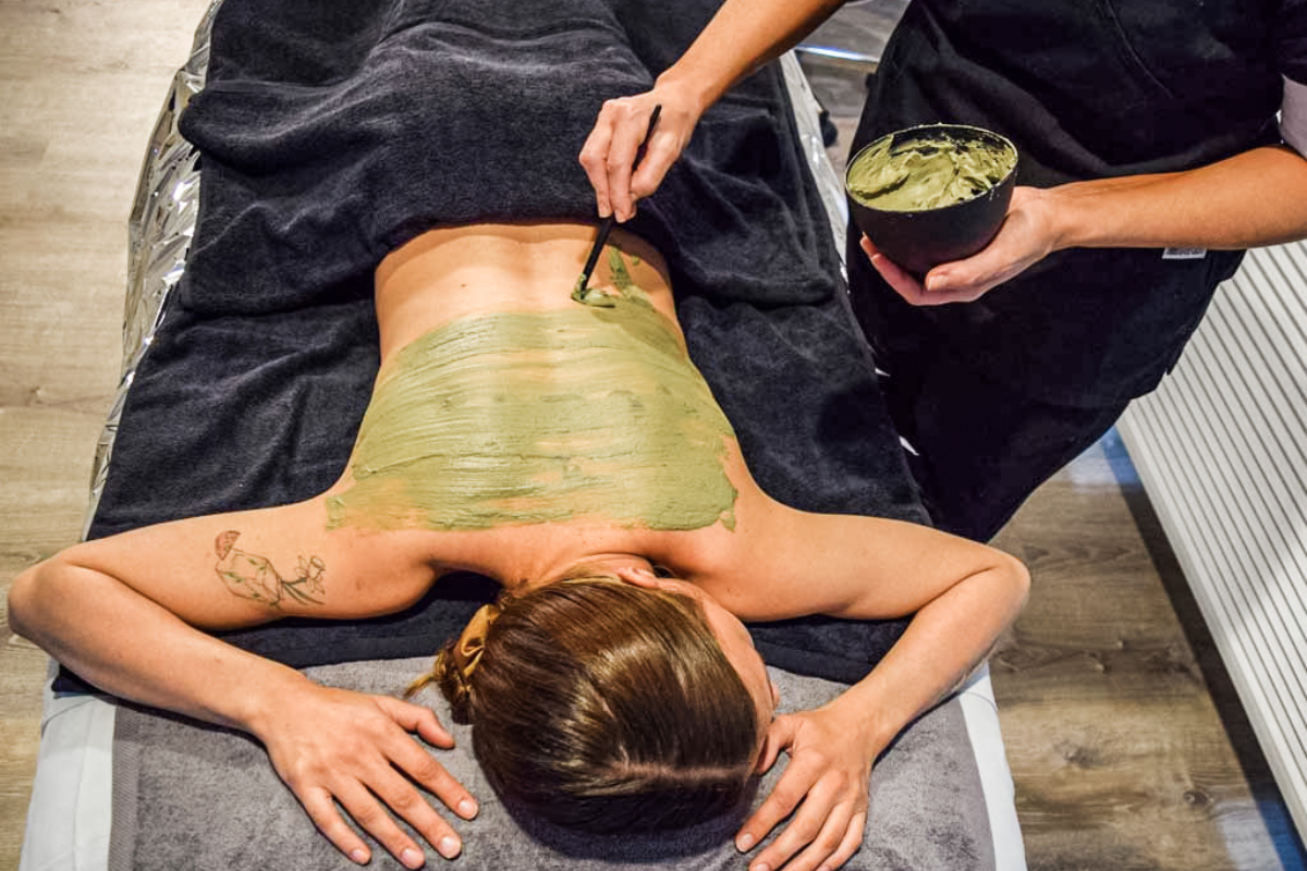 Spa relaxation area