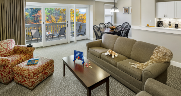 Steele Hill Resort guest room